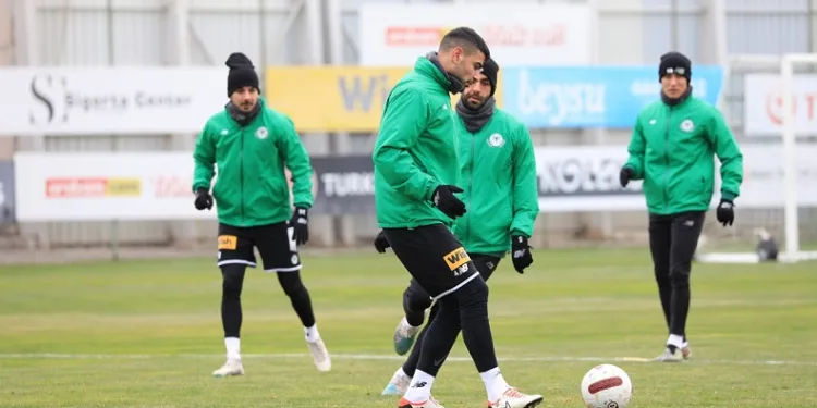 Konyaspor, Samsunspor maçı hazırlıklarına devam etti