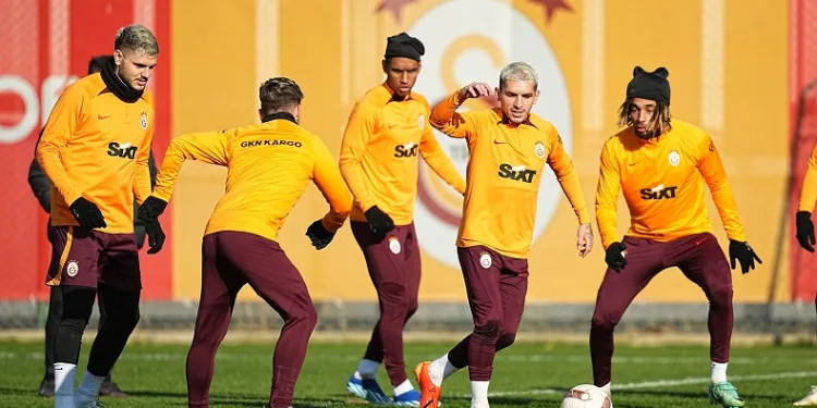 Galatasaray, Karagümrük maçı hazırlıklarını sürdürdü