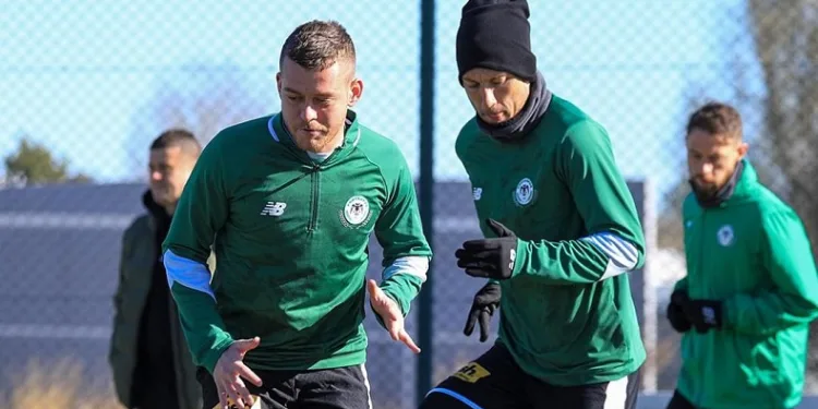 Konyaspor, Samsunspor maçı hazırlıklarını sürdürdü