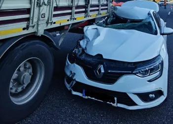 Menteşe’de trafik kazası:1 yaralı
