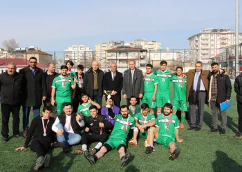 Van’da yurtlar arası futbol turnuvası