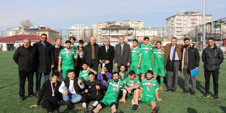 Van’da yurtlar arası futbol turnuvası