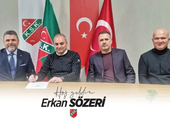 Karşıyaka’da Erkan Sözeri dönemi
