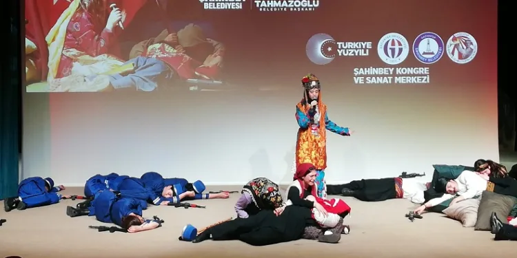 Şahinbey’li gençler Şahinbey’i ağıtla anlattı