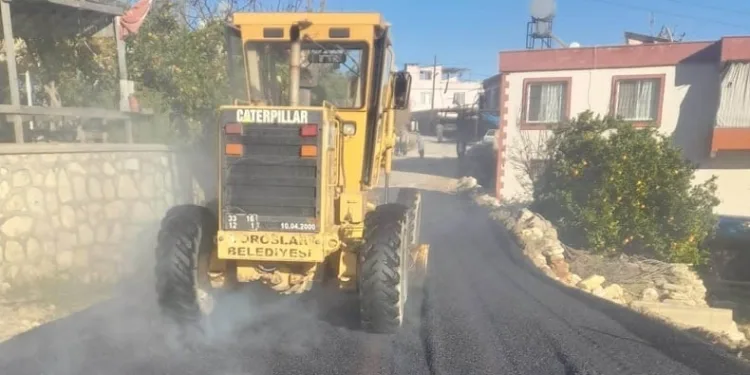 Toroslar’da yollar yenileniyor