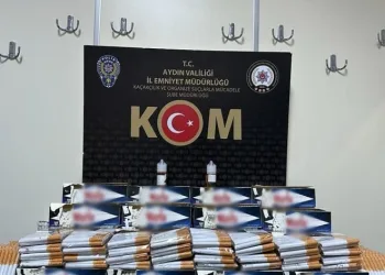 Aydın’da 10 kilo kaçak tütün ele geçirildi