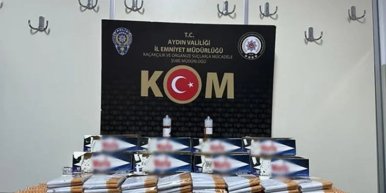 Aydın’da 10 kilo kaçak tütün ele geçirildi