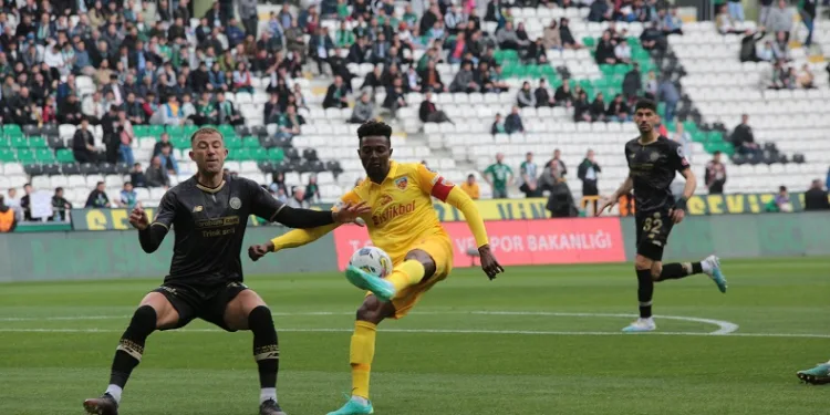 Konyaspor ile Kayserispor 31. randevuda