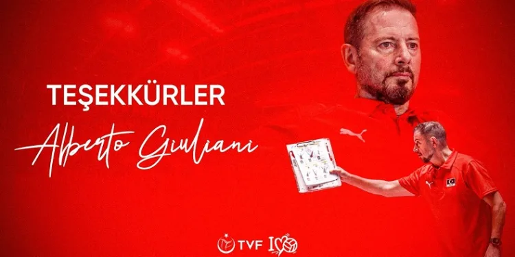A Milli Erkek Voleybol Takımı’nda Alberto Giuliani ile yollar ayrıldı