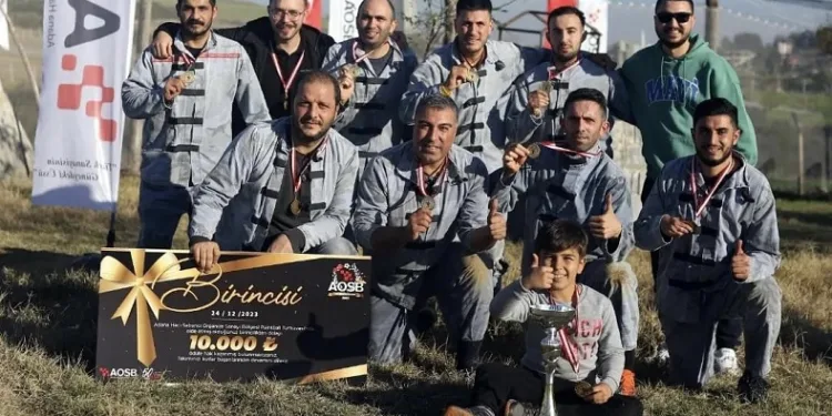 AOSB paintball turnuvası sonuçlandı
