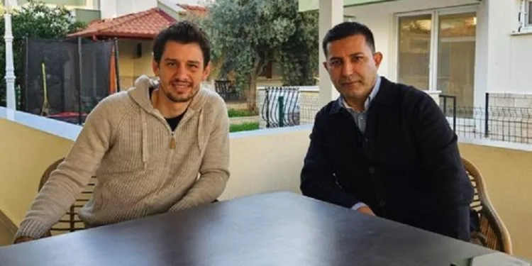 Kuşadası Belediye Başkanı Ömer Günel, hakem Halil Umut Meler’le görüştü