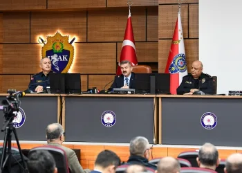 Uşak’ta asayiş ve güvenlik bilgilendirme toplantısı düzenlendi