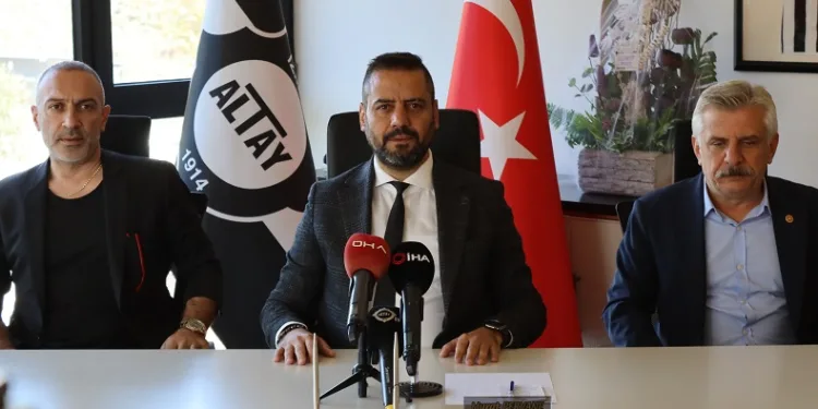 Altay Spor Kulübü Başkanı Murat Pervane: “Altay, 110 yıllık ulu bir çınardır, yalnız bırakılmaması gerekir”