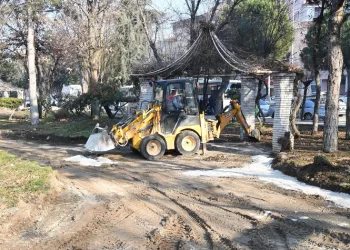 Soner Toros Basın Parkı yenileniyor