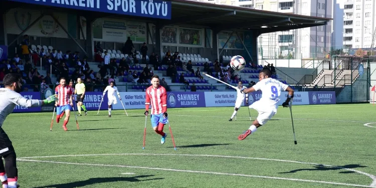 Şahinbey Ampute, Gebze Belediye Spor’u 4-0 mağlup etti