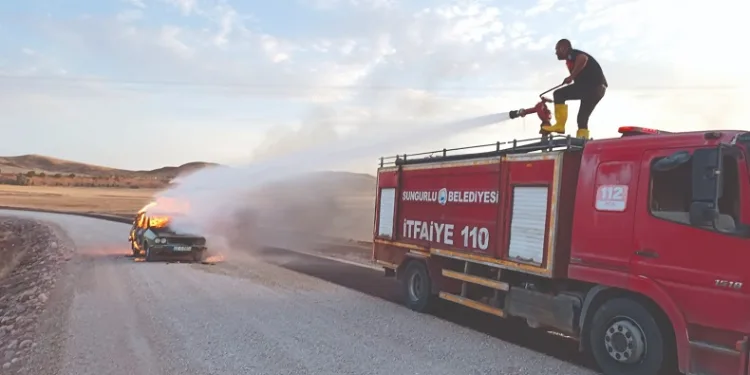 Sungurlu itfaiyesi 322 olaya müdahale etti