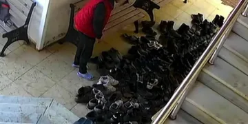 Adıyaman’da ayakkabı çalan hırsız yakalandı