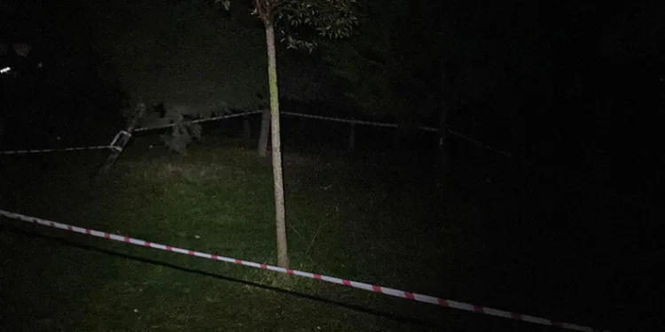 Hastane bahçesinde vurulmuş halde ölü bulundu