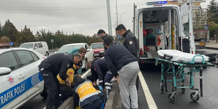 Nevşehir’de yağış kazaya neden oldu