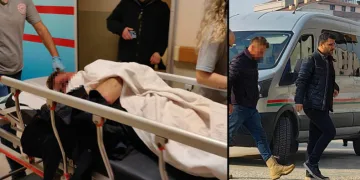 Bursa’da alkol alan iki genç birbirine girdi