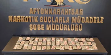 Afyonkarahisar’da eve uyuşturucu baskını