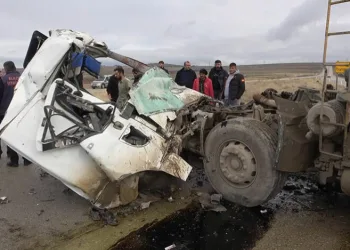 Elazığ’da feci kaza: 2 ağır yaralı