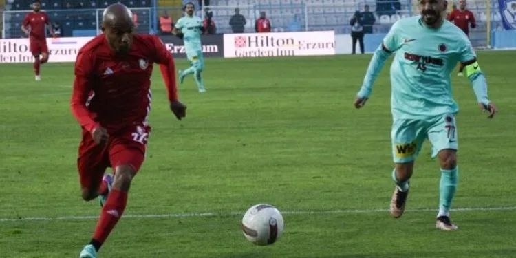 Erzurumspor FK ve Gençlerbirliği, puanları paylaştı