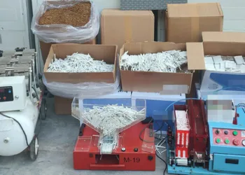 Kahramanmaraş’ta 30 bin makaron ele geçirildi