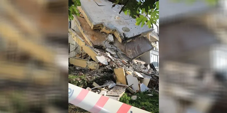 Alanya’da yıkılan binada inceleme