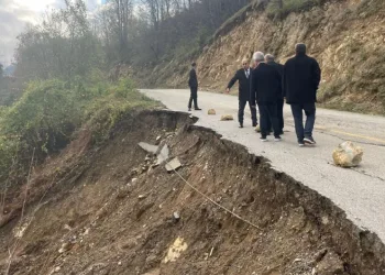 Heyelanın izleri silinecek