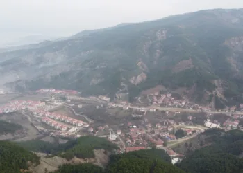 Mudurnu sisle kaplandı