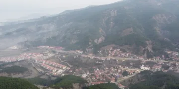 Mudurnu sisle kaplandı