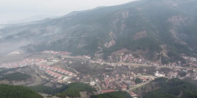 Mudurnu sisle kaplandı