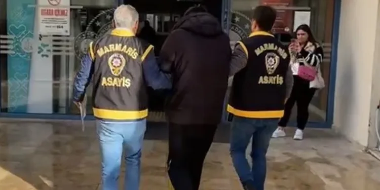 10 yıl ile aranan şahıs, Marmaris’te yakalandı