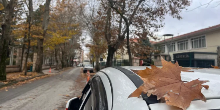 Sonbahar manzarası mest etti