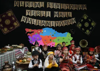 Çocuk kulüplerinde yerli malı haftası