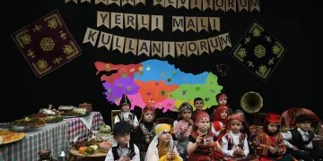 Çocuk kulüplerinde yerli malı haftası
