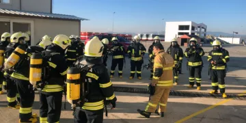 İtfaiyeye kimyasal tehlikeler eğitimi