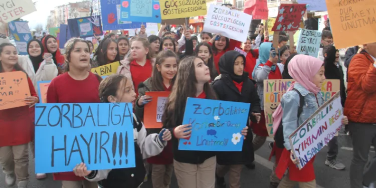 Akran zorbalığına dikkat çektiler
