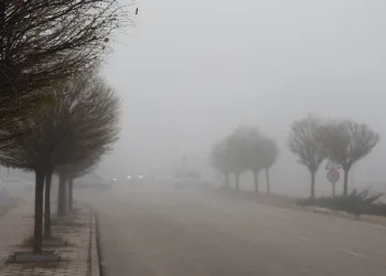 Elazığ’da sis etkili oldu