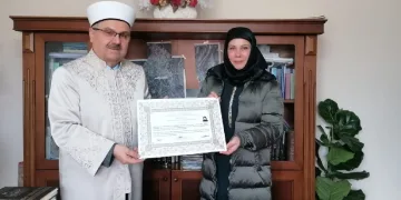 Ukraynalı Stakhovska Müslüman oldu