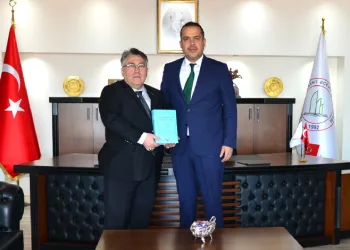 Dr. Ülger’den Rektör Özölçer’e ziyaret
