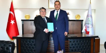 Dr. Ülger’den Rektör Özölçer’e ziyaret