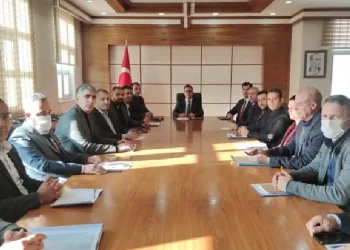 Çekmik’te yıl sonu değerlendirme toplantısı