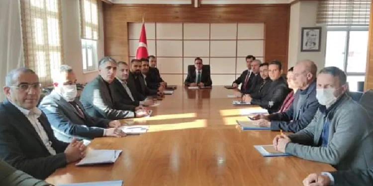 Çekmik’te yıl sonu değerlendirme toplantısı