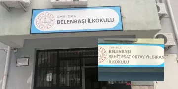 O okuldan Esat Oktay Yıldıran’ın adı kaldırıldı