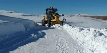 Bayburt beyaza büründü