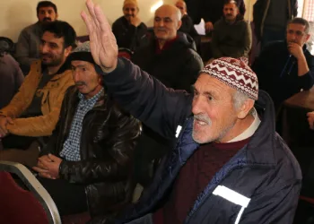Çiftçi bilgilendirme toplantısı