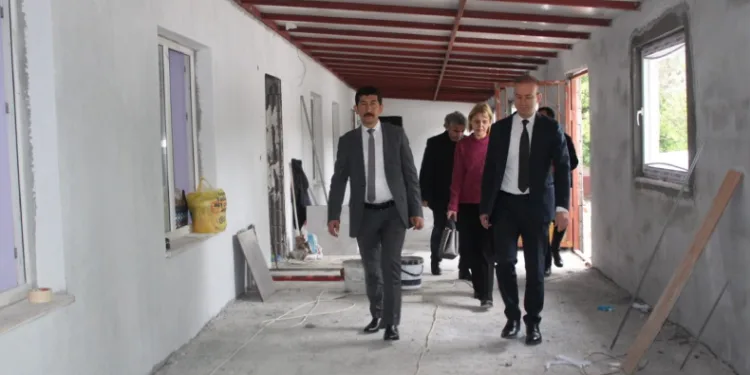Köyceğiz Beyobası Anaokulu tadilatı devam ediyor