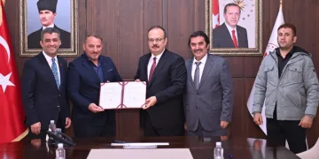 Kuşadası’na yapılacak okul için protokol
